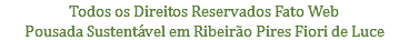 Todos os Direitos Reservados Fato Web Pousada Sustentável em Ribeirão Pires Fiori de Luce